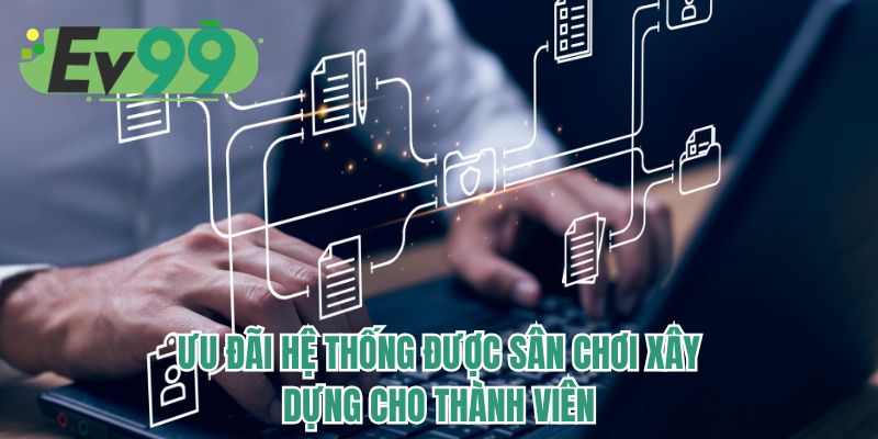 Ưu đãi hệ thống được sân chơi xây dựng cho thành viên